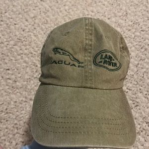 Green Land Rover/Jaguar baseball cap